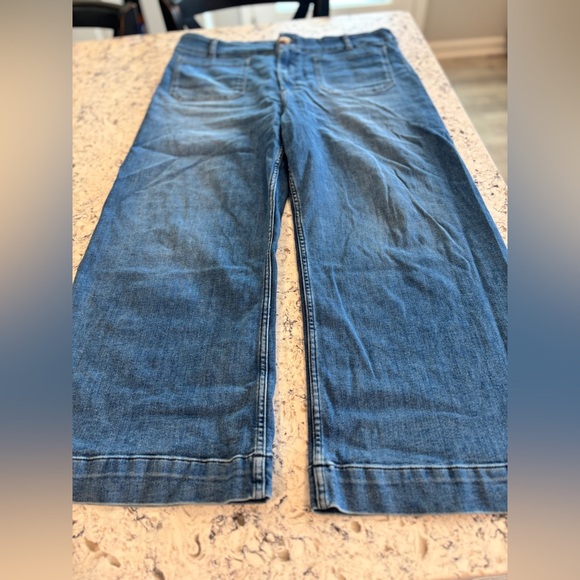 Maeve Denim - Maeve Blue Straight Leg Jeans